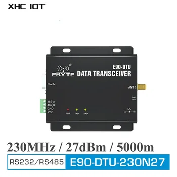 230 МГц RS232 RS485 Modbus Сетевой Беспроводной приемопередатчик 27dBm 5 км Радиочастотный Модуль Дальнего действия Радиомодем E90-DTU (230N27) XHCIOT
