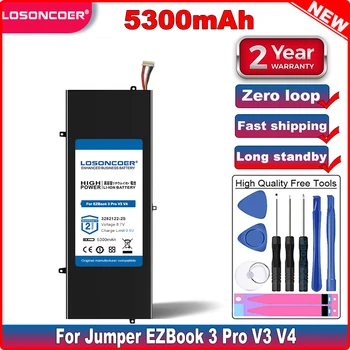 3282122-2s 5300 мАч Аккумулятор для Jumper EZbook 3 Pro V3 V4 LB10 P313R WTL-3687265 HW-3687265 3587265P 3585269P 7 линий и 8 линий