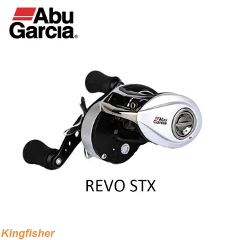 Abu Garcia Revo STX Baitcast Reel REVO3 STX Низкопрофильная рыболовная катушка 10 + 1BB с плавным забросом, сверхлегкая, всего 6,4 унции, сопротивление 9 кг