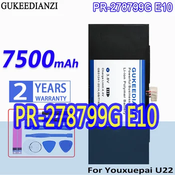 Аккумулятор GUKEEDIANZI Высокой Емкости PR-278799G E10 7500 мАч Для Аккумуляторов Ноутбуков Youxuepai U22