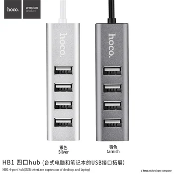 КОНЦЕНТРАТОР HOCO USB 3.0, разветвитель на 7 портов, высокоскоростная передача, концентратор Type C, расширение ноутбука, Компьютерные аксессуары