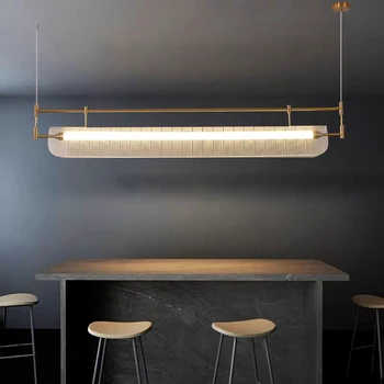 Подвесные светильники Artpad Nordic LED для столовой, Обеденный стол, Люстра, Потолочный подвесной светильник, декор комнаты, Подвесные светильники Lampe