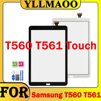 Протестированный Сенсорный Экран Для Samsung Galaxy Tab E 9.6 SM-T560 SM-T561 T560 T561 Сенсорная Панель Сенсор Замена Переднего Стекла